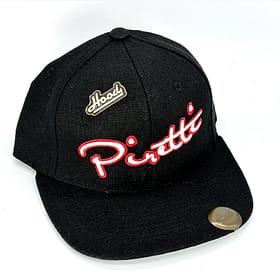 Piretti Cotton Twill Hood Hat - Black
