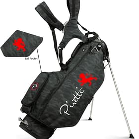 Piretti Golf Bag - Black Camo
